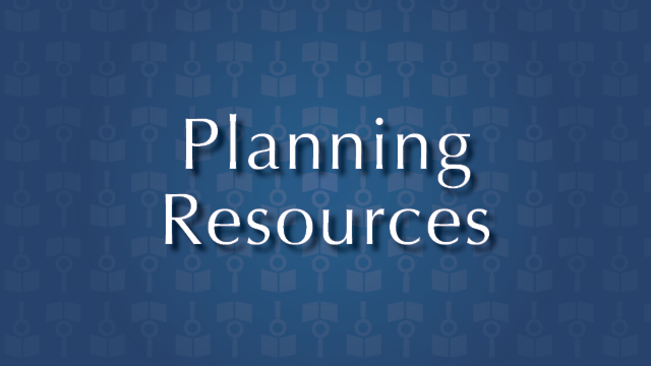 Planning Resources thumbnail